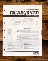 Yamaha RX-V490 R-V701 Receiver  Service Manual *Original*