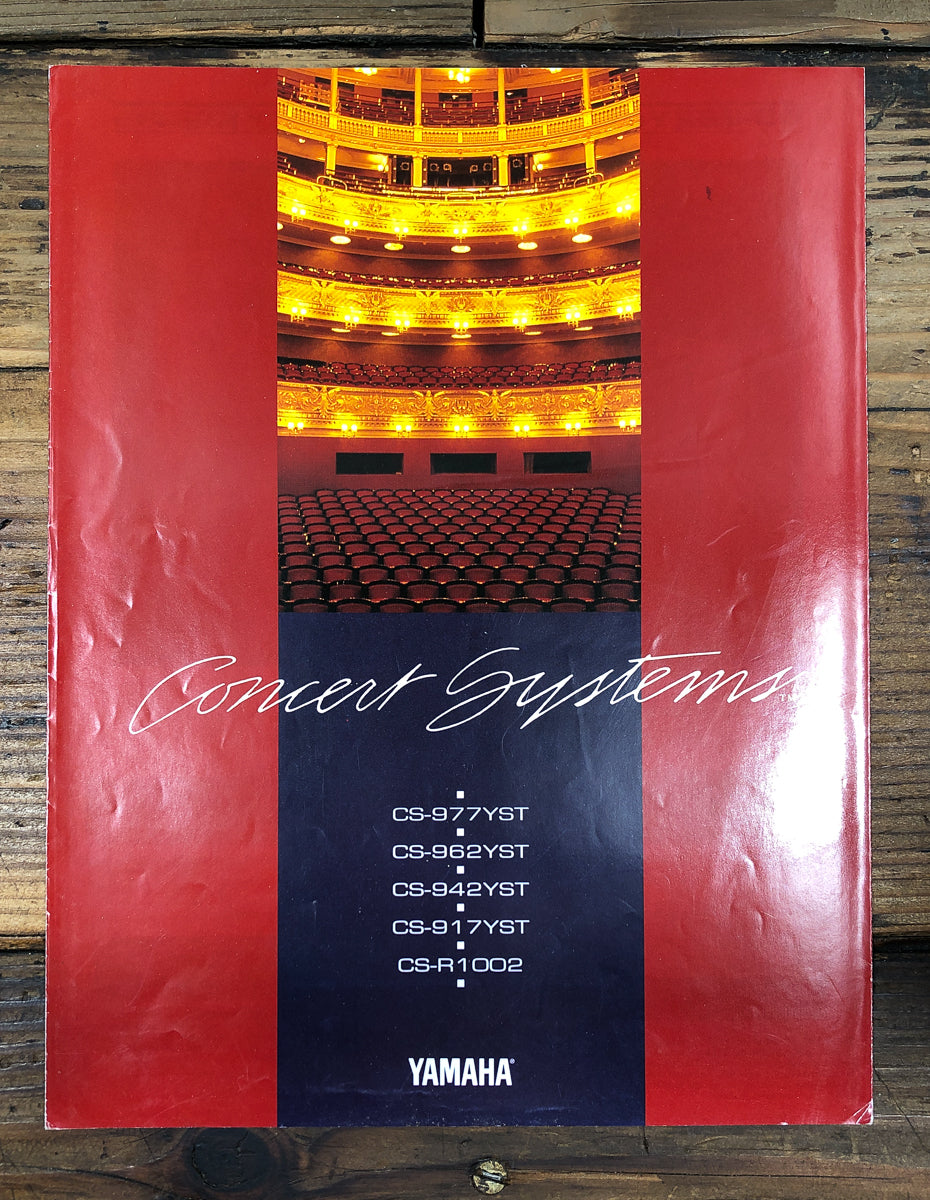 Yamaha  AV-90PY -85PY R-85 T-60 K-90 NS-A635  5pg Foldout Brochure *Original*
