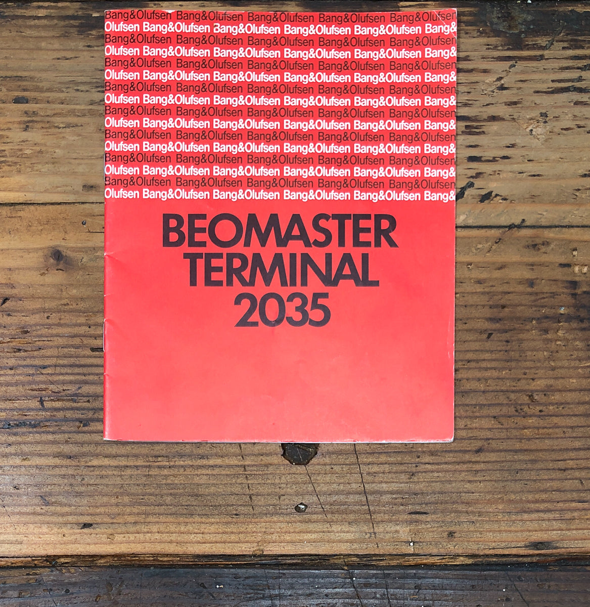 Bang Olufsen B&O Beomaster Terminal 2035 Remote Owners / User Manual *Original*