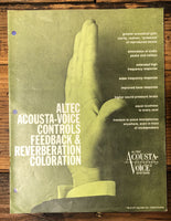 Altec Lansing Acousta-Voice Audio Systems 7pg Brochure  *Original*