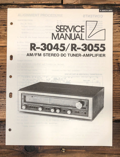 Luxman R-3045 R-3055 Receiver Service Manual *Original*