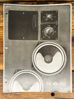 ADS Model 910 Speaker 7pg Dealer Brochure  *Original*