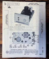 Sherwood S2MX S4MX S6MX SWMX Multiplex Adapter Sams Photofact Manual *Original