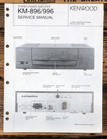 Kenwood KM-896 KM-996 Amplifier  Service Manual *Original*