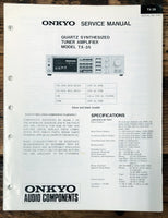 Onkyo TX-35 Receiver  Service Manual *Original*