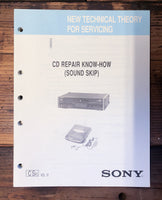 Sony CD Repair Know-How  Technical Theory Service Manual *Original*