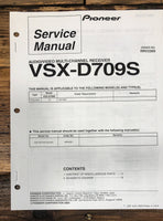 Pioneer VSX-D709S Receiver Service Manual *Original*