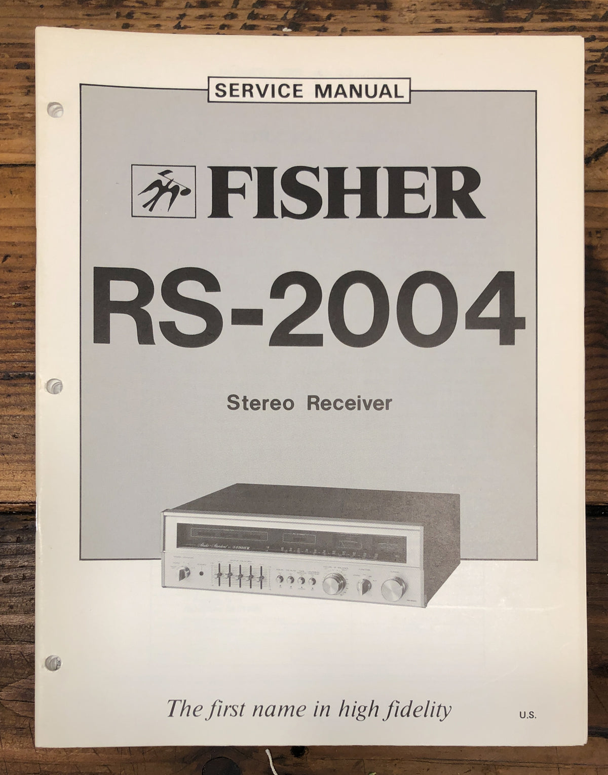 Sharp RS-2004 Receiver  Service Manual *Original*