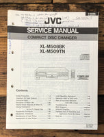 JVC XL-M508 BK XL-M509 TN CD Player  Service Manual *Original*