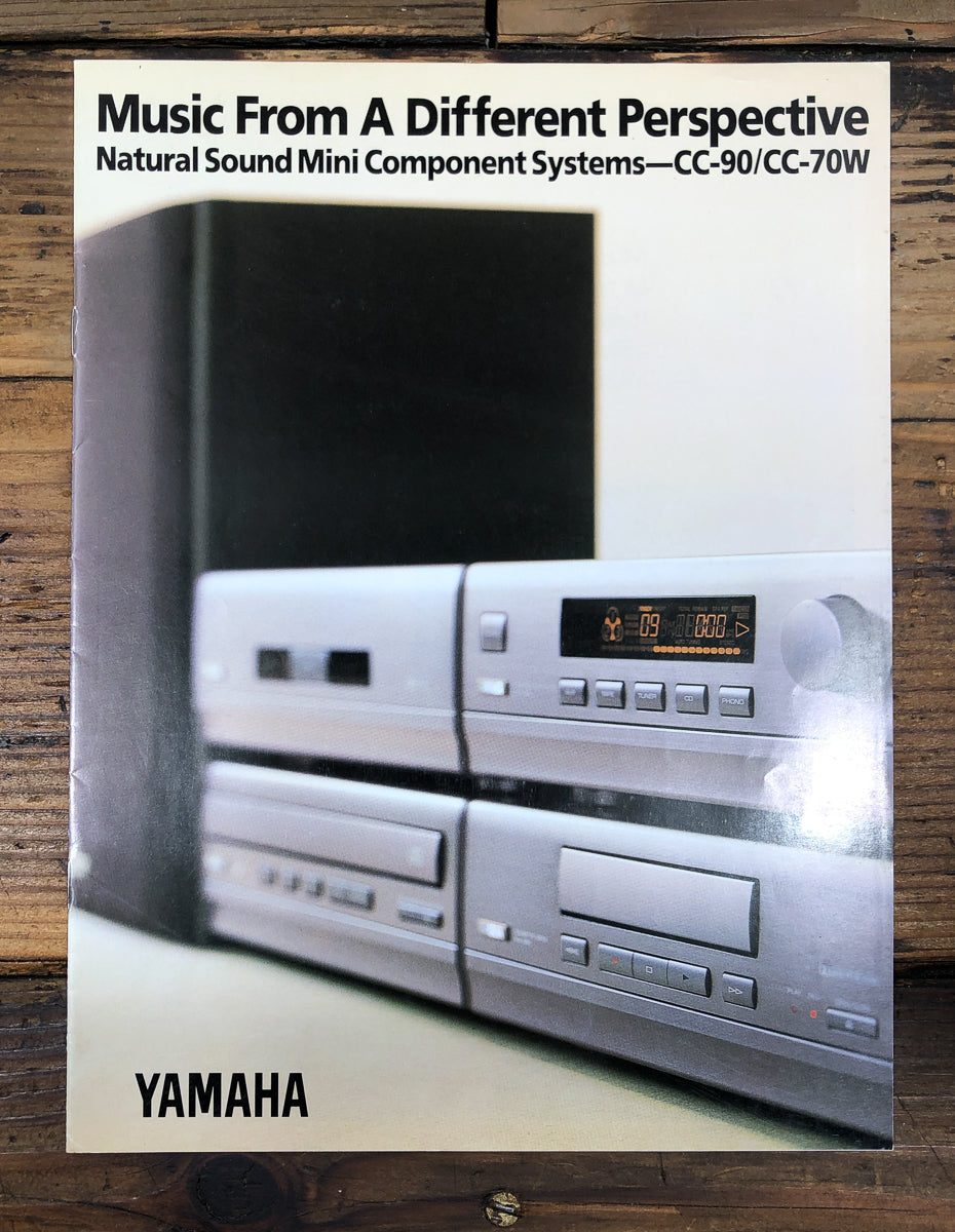 Yamaha  CC-90 CC-70W CTX-S90 MX-S90 KX-S90  7pg DealerBrochure *Original*
