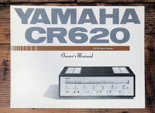 Yamaha CR-620 Receiver Owners / User Manual *Original*