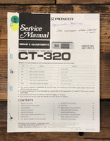 Pioneer CT-320 Cassette  Service Manual *Original*