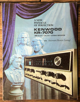 Kenwood KR-7070 Receiver 3pg Dealer Brochure *Orig*