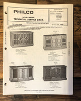 Philco H245JPC H256HWA H257HMA H257HPN H258HPC   Service Manual *Original*