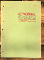 Akai Model 1731W 1731L   Service Manual *Original*