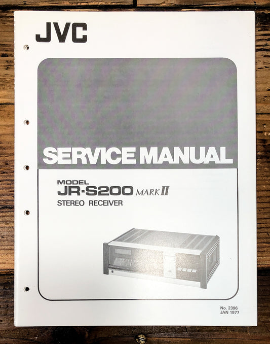 JVC JR-S200 MK2 Receiver Service Manual *Original*