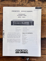 Sony T-9090 II Tuner  Service Manual *Original*