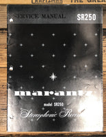 Marantz SR250 Receiver  Service Manual *Original*