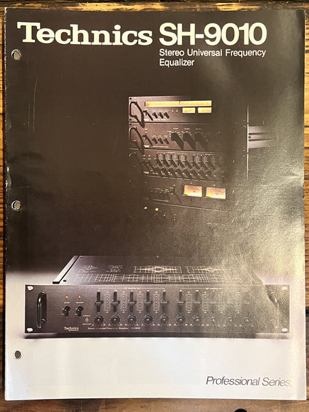 Technics SH-9010 Equalizer 3pg Brochure  *Original*