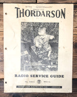 Thordarson Radio Service Guide 342-C  31 pg  *Original*