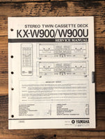 Yamaha KX-W900 KX-W900U Cassette  Service Manual *Original*