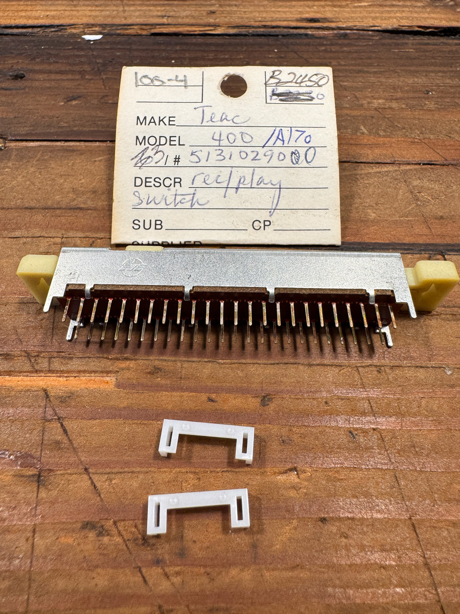 TEAC A-170 A-400 5131029000  Cassette REC / PLAY Switch *NOS Original Part*