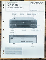 Kenwood DP-R28 CD Player  Service Manual *Original*