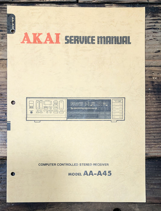 Akai AA-A45 Receiver Service Manual *Original*