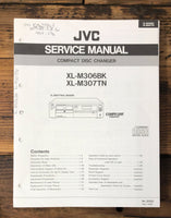 JVC XL-M306 XL-M307 BK TN CD Player  Service Manual *Original*