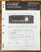Kenwood KA-990D Amplifier  Service Manual *Original*