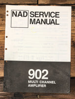 NAD Model 1020 Preamp / Preamplifier Service Manual *Original*