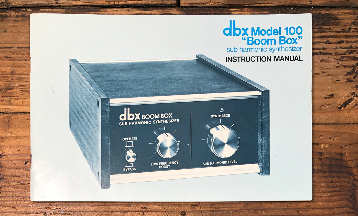 Decoder Owners / User Manual – Vintage Audio Store - Vintage