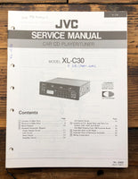 JVC XL-C30 Car Stereo  Service Manual *Original* #3