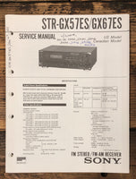 Sony STR-GX57ES -GX67ES Receiver  Service Manual *Original*