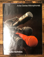 Audio Technica ATM10 ATM31 ATM91R ATM41 Artist Series   19pg Brochure *Orig*