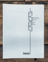 Lexicon Multi Channel Systems  Theory and Design Book 38pgs  *Original*