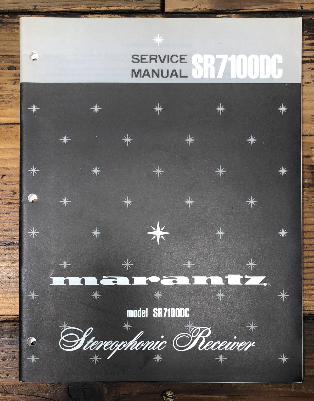 Marantz SR7100DC Receiver Service Manual *Original*