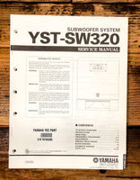 Yamaha YST-SW320 Subwoofer / Speaker  Service Manual *Original*