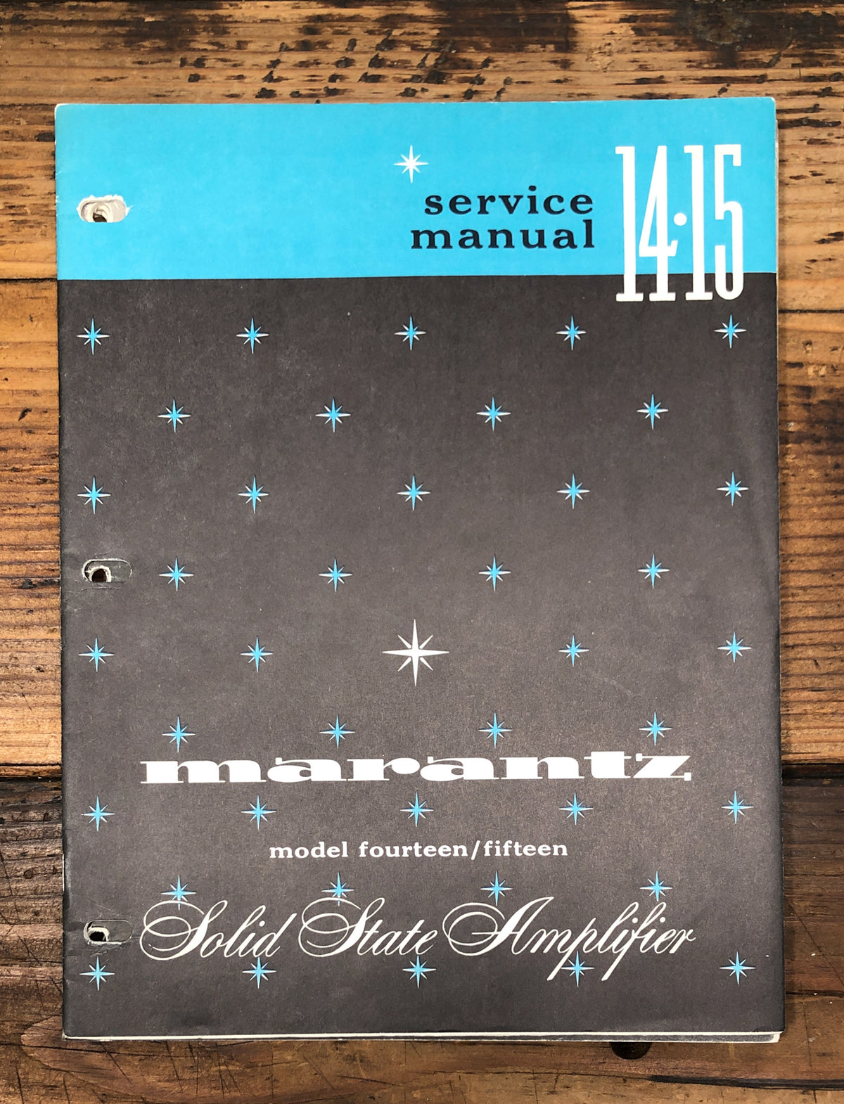 Marantz Model 14 15 Amplifier  Service Manual *Original*