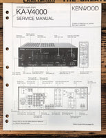 Kenwood KA-V4000 Amplifier  Service Manual *Original*