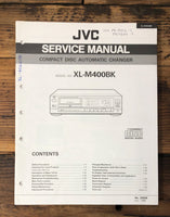 JVC XL-M400 BK CD Player  Service Manual *Original*