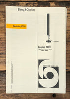 B&O Bang Olufsen Beolab 8000 Speaker  Service Manual *Original*