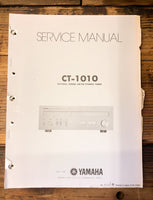 Yamaha CT-1010 Tuner  Service Manual *Original*