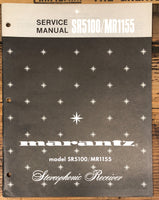 Marantz SR5100 MR1155 Receiver Service Manual *Original*