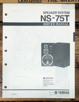 Yamaha NS-75T Speaker  Service Manual *Original*