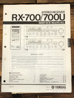 Yamaha RX-700 RX-700U Receiver  Service Manual *Original*