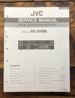 JVC RX-201 Receiver  Service Manual *Original*