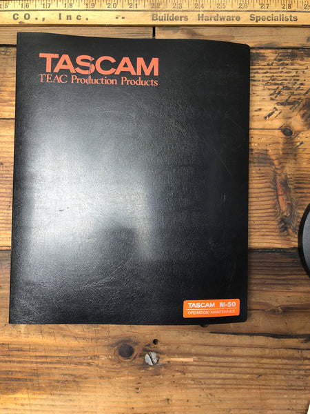 TEAC / Tascam M-50 Mixing Console Owner and Service Manual  *Original*