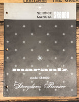 Marantz SR6000 Receiver  Service Manual *Original*