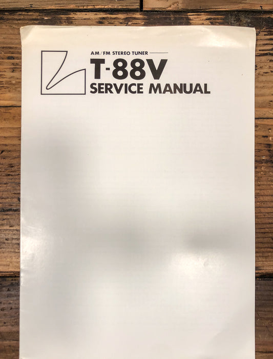 Luxman T-88V Tuner Service Manual *Original*